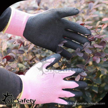 SRSAFETY 13G Doublure en nylon tricoté, gants en latex naturels